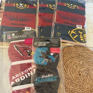 NFL Team Face Mask 3-Pack - Red, Black, Blue